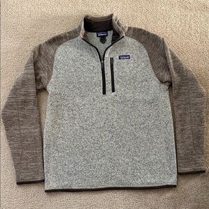 Patagonia Two-Tone Fleece Pullover L Men